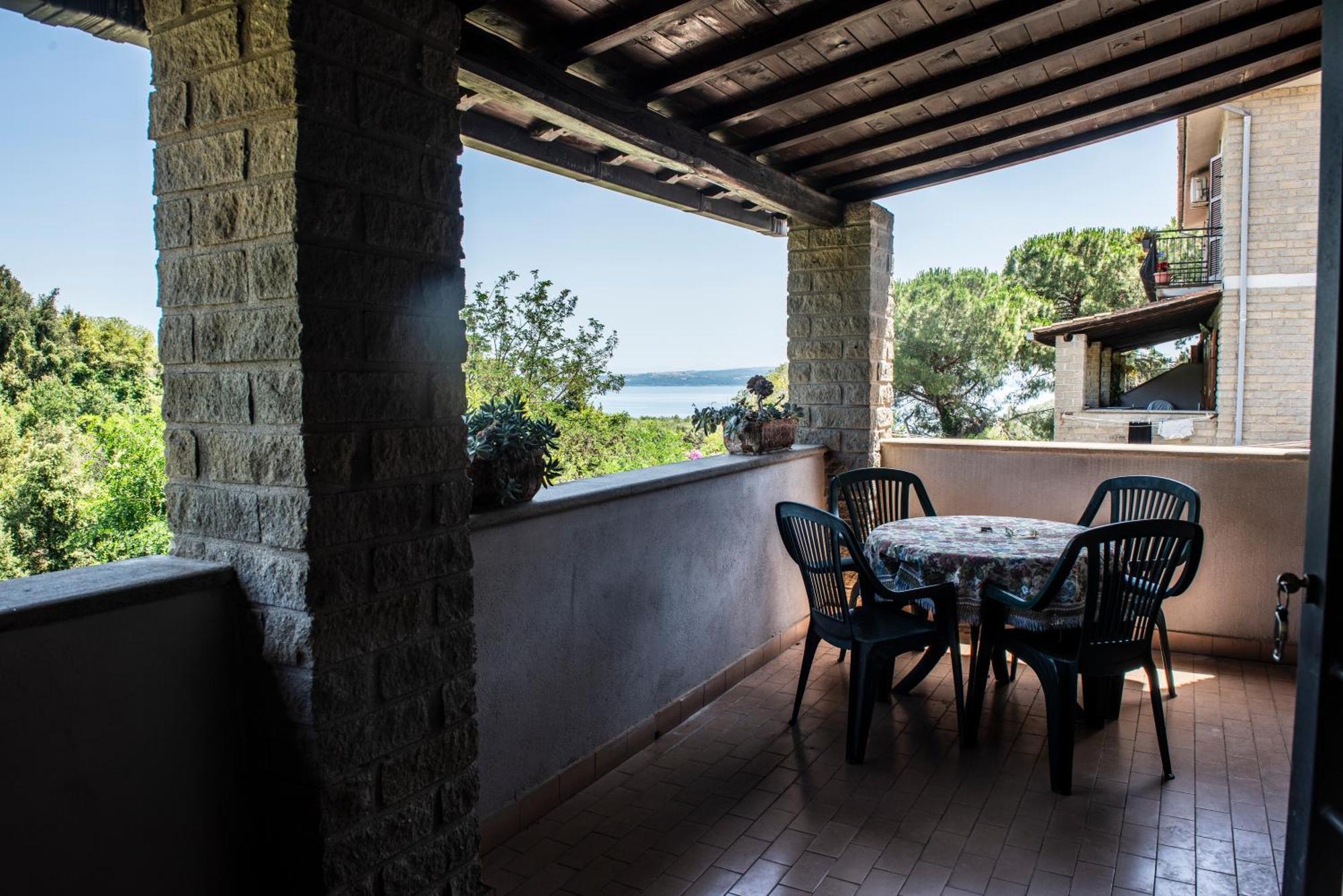 Casa La Rosa Villa Bracciano  Exteriör bild